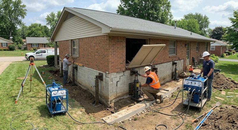 House Leveling in Chesterfield, VA