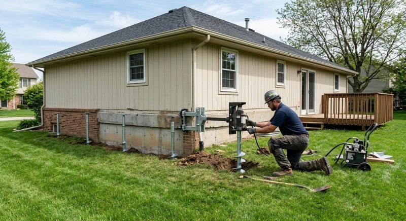 Settling Foundation Service in Ashland, VA