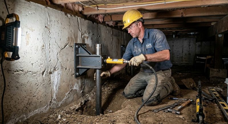Settling Foundation Service in Dinwiddie, VA