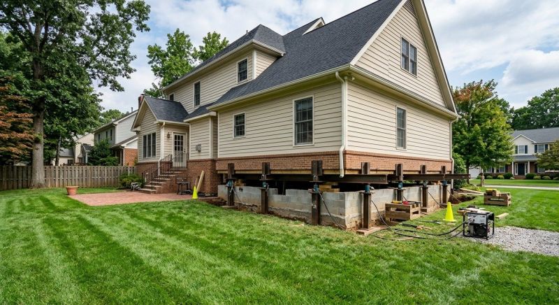 Settling Foundation Service in Mechanicsville, VA