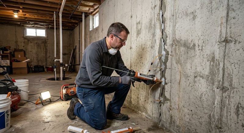 Structural Crack Repair in Midlothian, VA