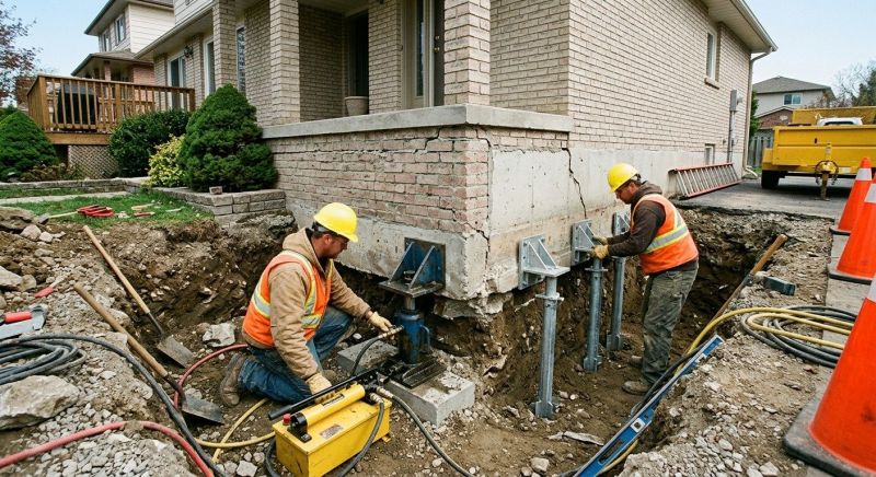 Structural Foundation Repair in Dinwiddie, VA