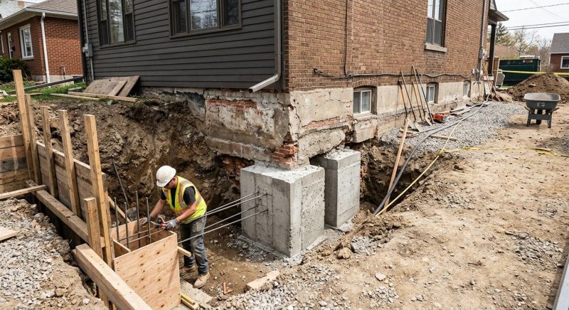 Structural Underpinning in Midlothian, VA