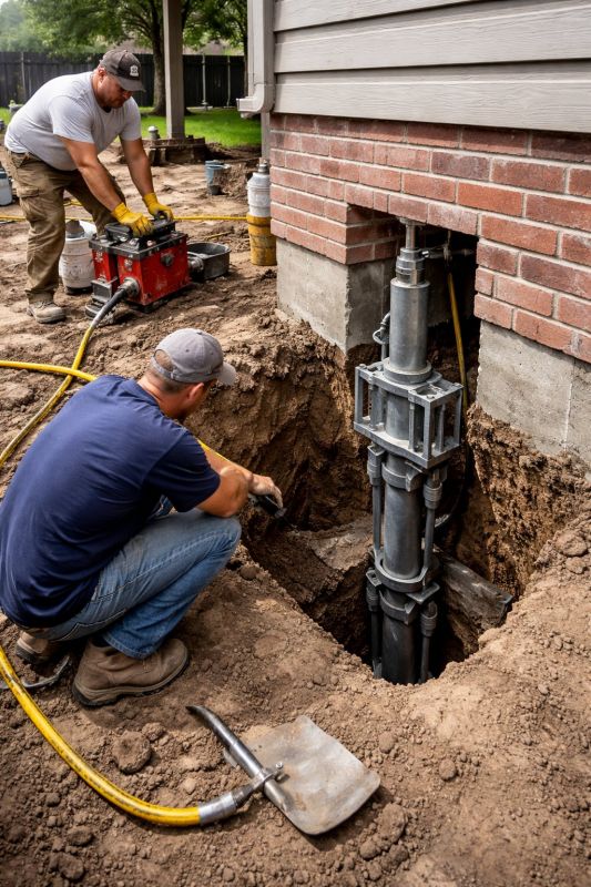 Structural Underpinning in Midlothian, VA