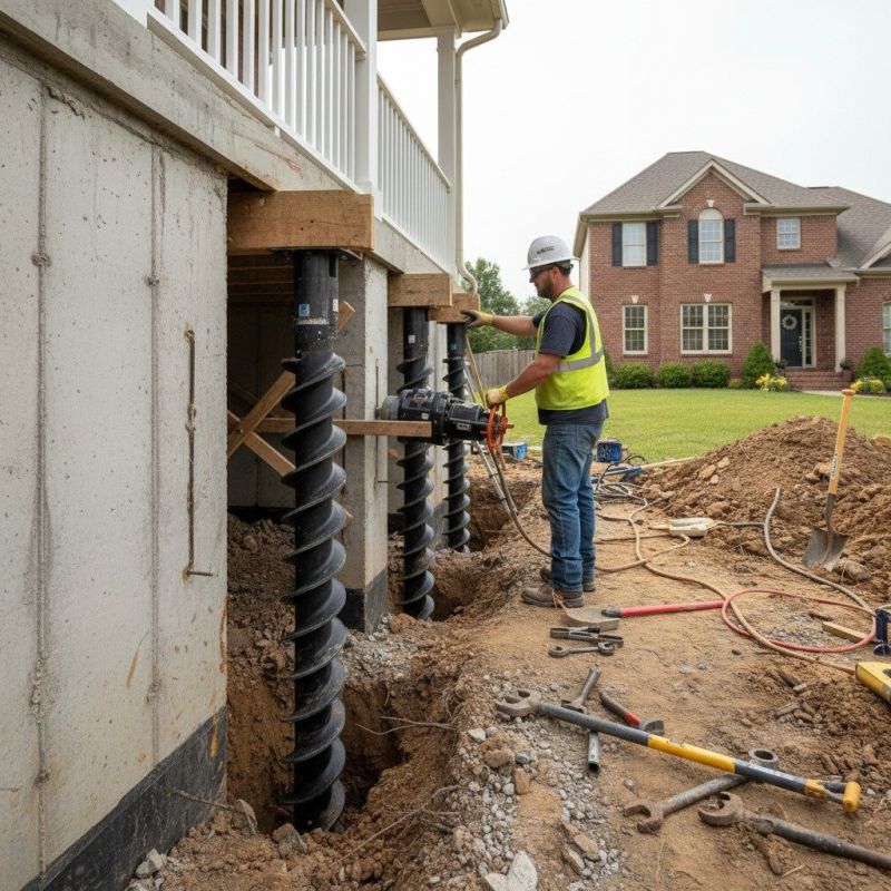 Underpinning Repair in Midlothian, VA