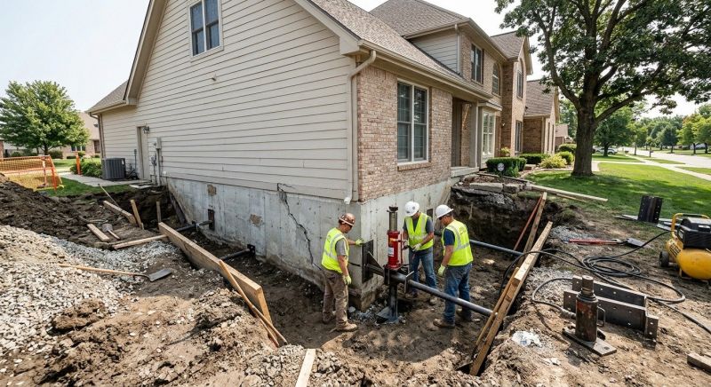 Underpinning Repair in Midlothian, VA